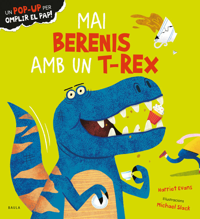Mai berenis amb un T-Rex, de HARRIET EVANS | portada del libro