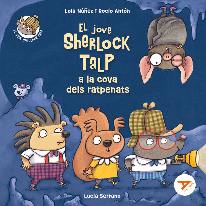 El jove Sherlock Talp a la cova dels ratpenats, de ROCIO ANTON | portada del libro