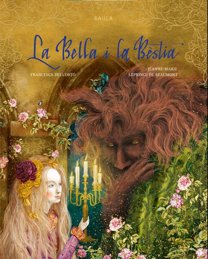 LA BELLA I LA BESTIA, de JEANNE-MARIE LEPRINCE DE BEAUMONT | portada del libro