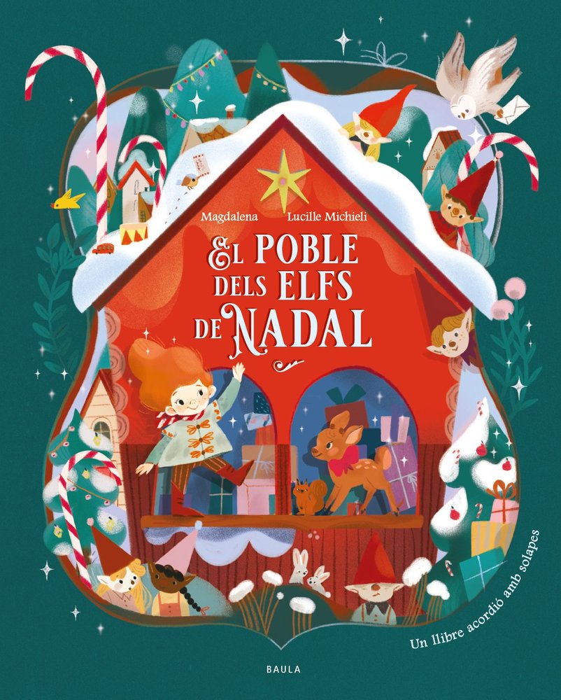 EL POBLE DELS ELFS DE NADAL, de MAGDALENA | portada del libro
