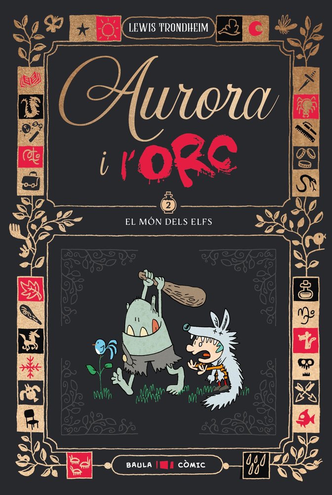 AURORA I L'ORC. EL MON DELS ELFS, de TRONDHEIM, LEWIS | portada del libro