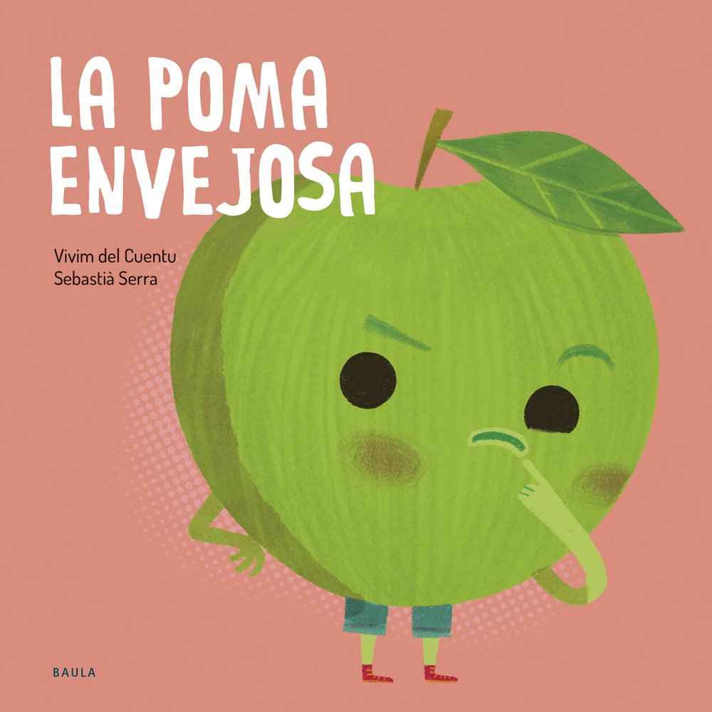 LA POMA ENVEJOSA, de VIVIM DEL CUENTU | portada del libro