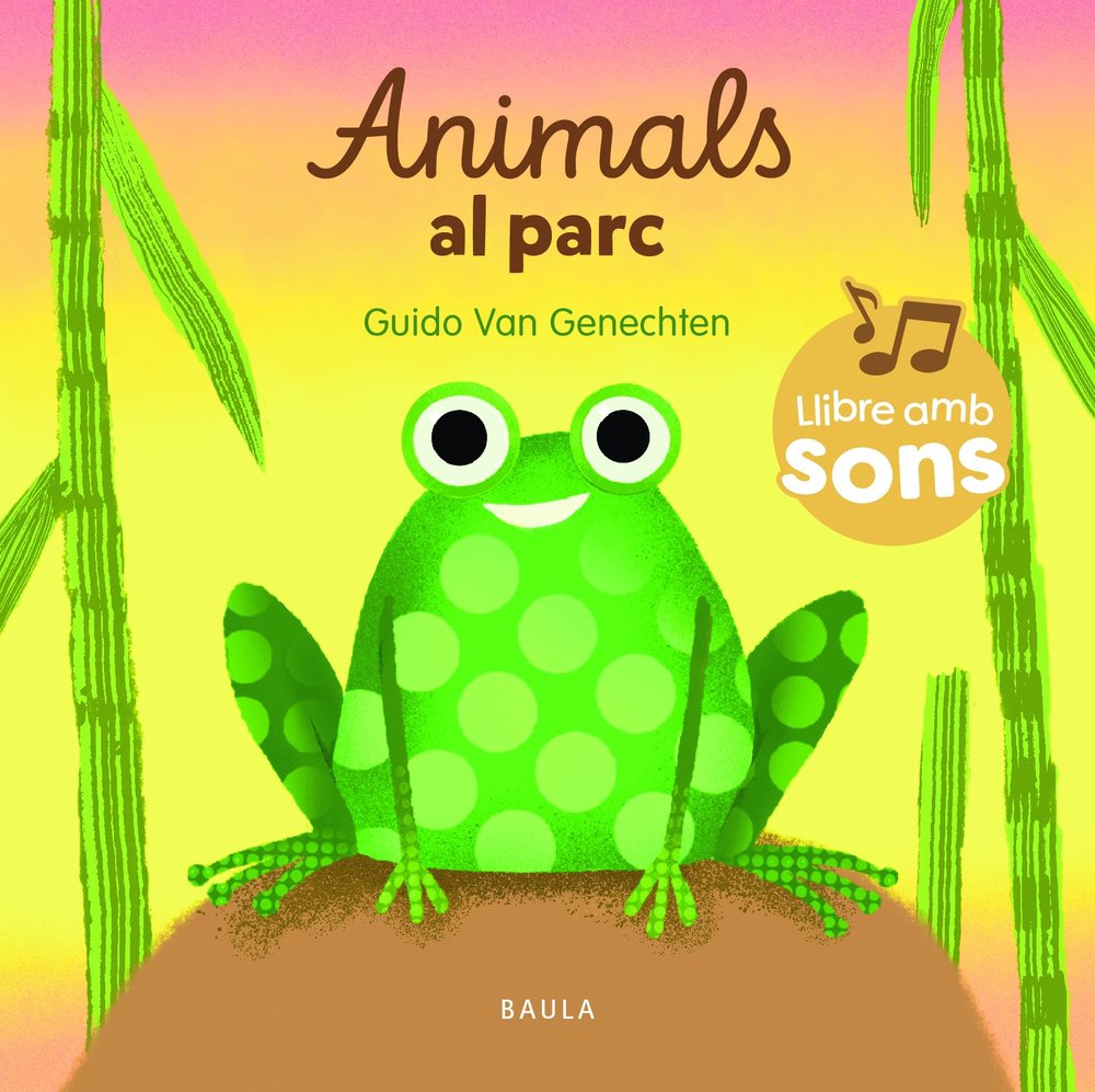 Animals al parc, de GUIDO VAN GENECHTEN | portada del libro