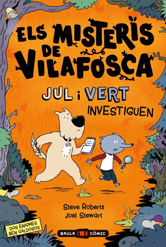 Jul i Vert investiguen, de STEVE ROBERTS | portada del libro