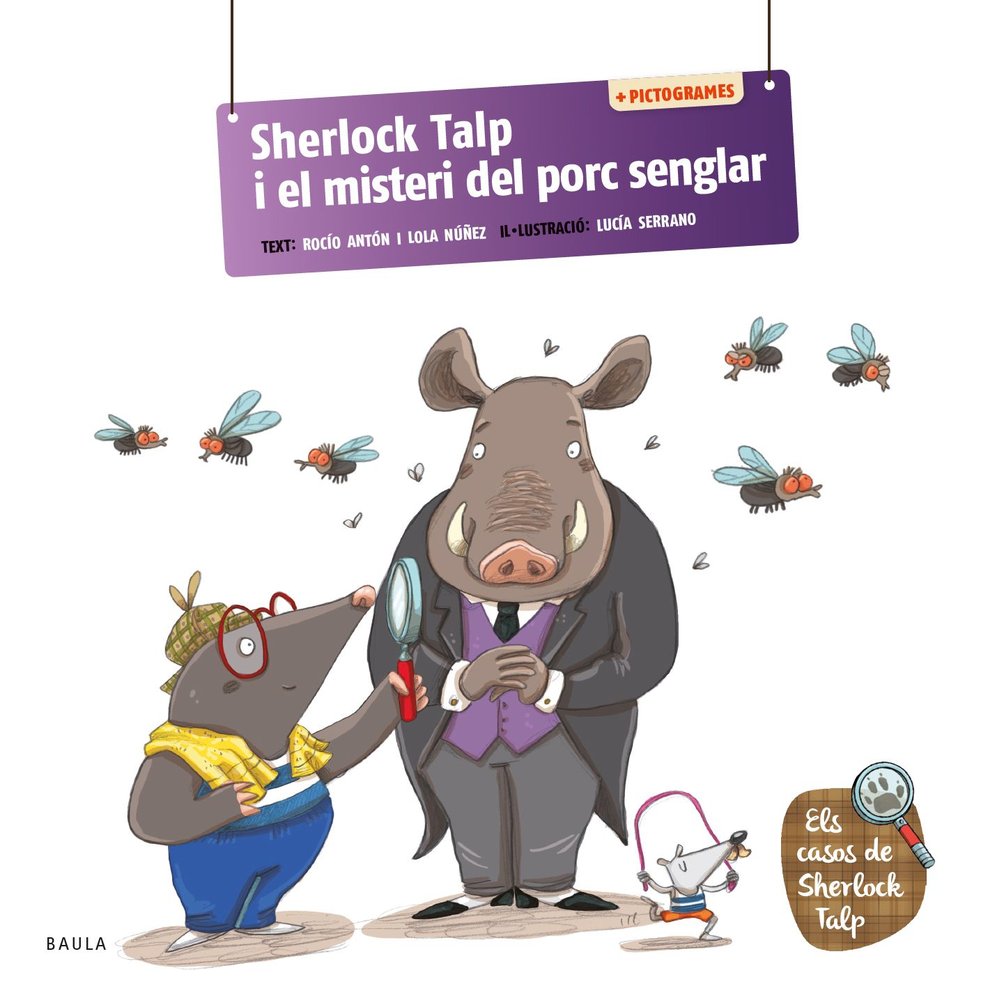 SHERLOCK TALP I EL MISTERI DEL PORC SENGLAR, de , AA.VV. | portada del libro