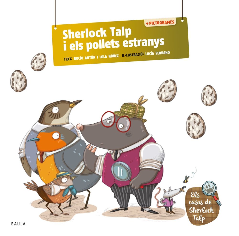 SHERLOCK TALP I ELS POLLETS ESTRANYS, de , AA.VV. | portada del libro
