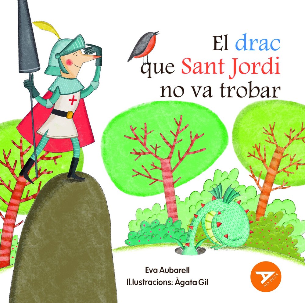 DRAC QUE SANT JORDI NO VA TROBAR, de  | portada del libro