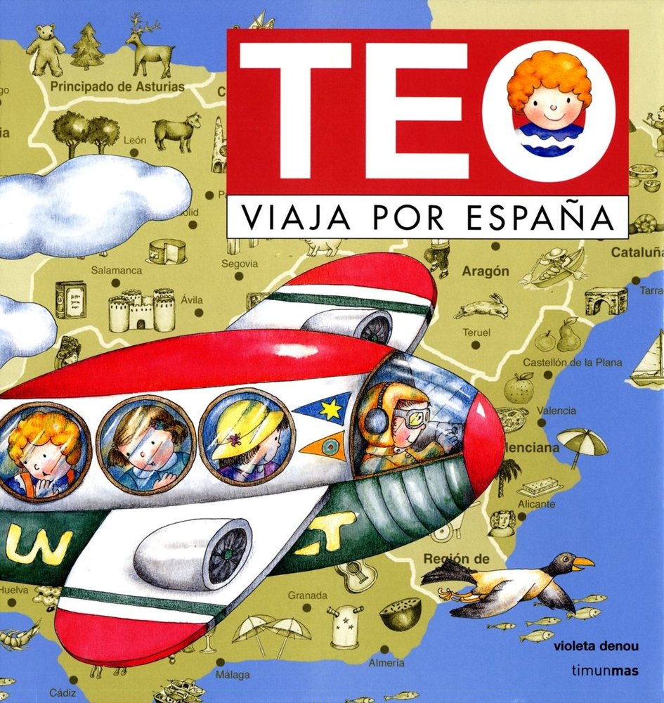 Teo viaja por España, de Denou, Violeta | portada del libro