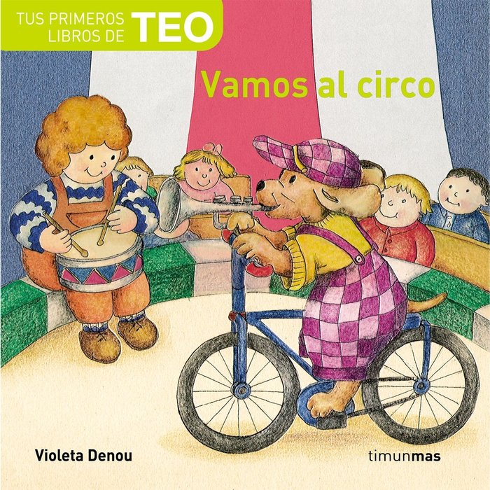 Vamos al circo, de Denou | portada del libro