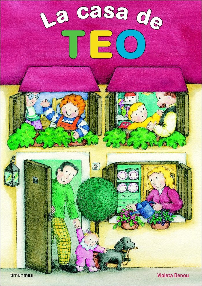 La casa de Teo, de Denou | portada del libro