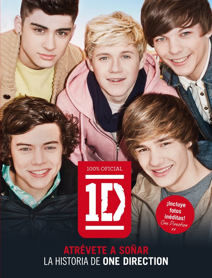 One Direction. Atrévete a soñar, de AA. VV. | portada del libro