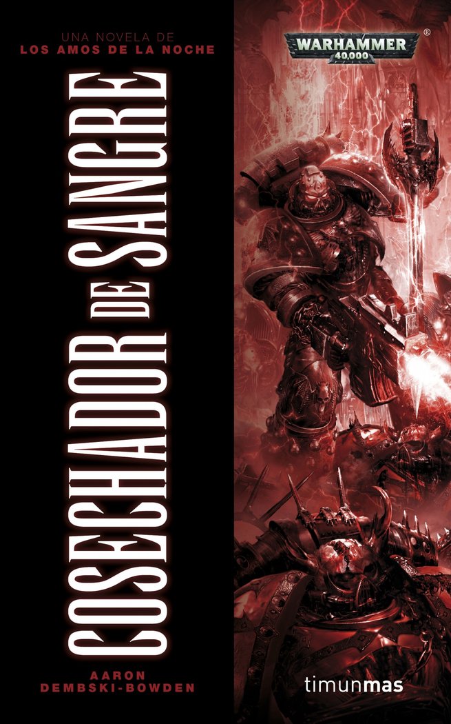 Cosechador de sangre, de DEMBSKI BOWDEN | portada del libro