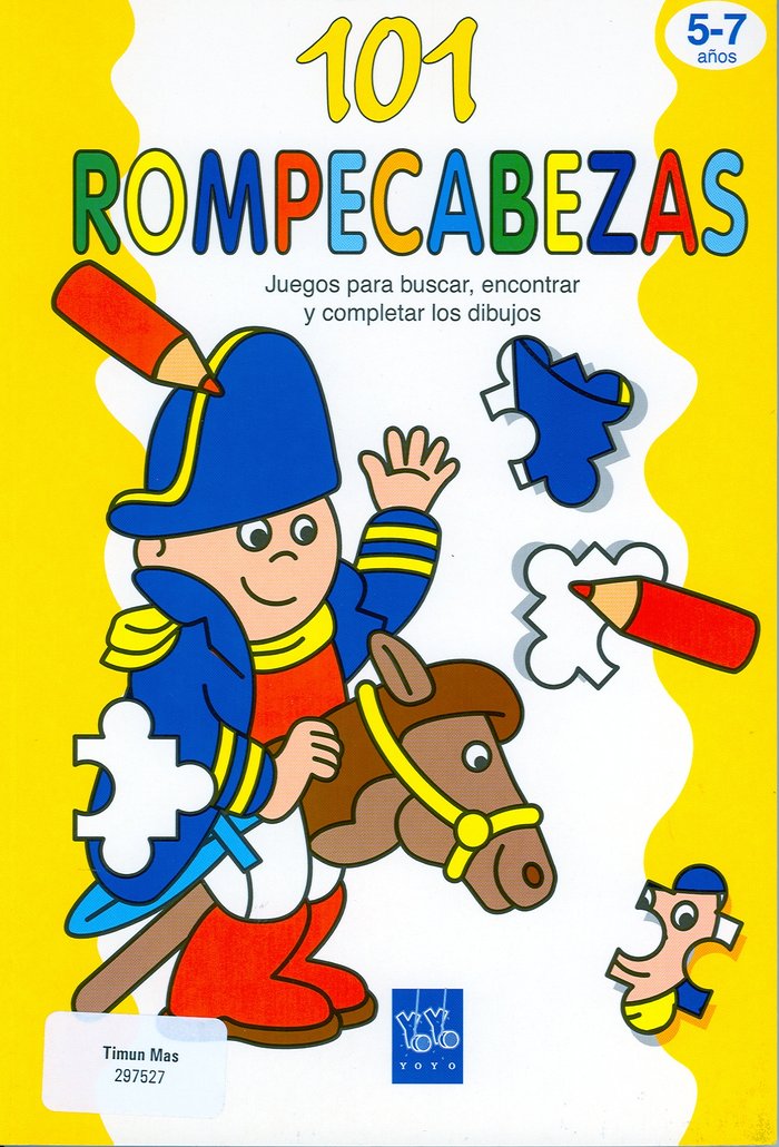 101 rompecabezas, de YOYO | portada del libro