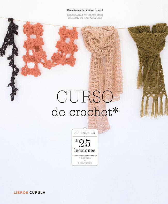 Curso de crochet, de Madel | portada del libro