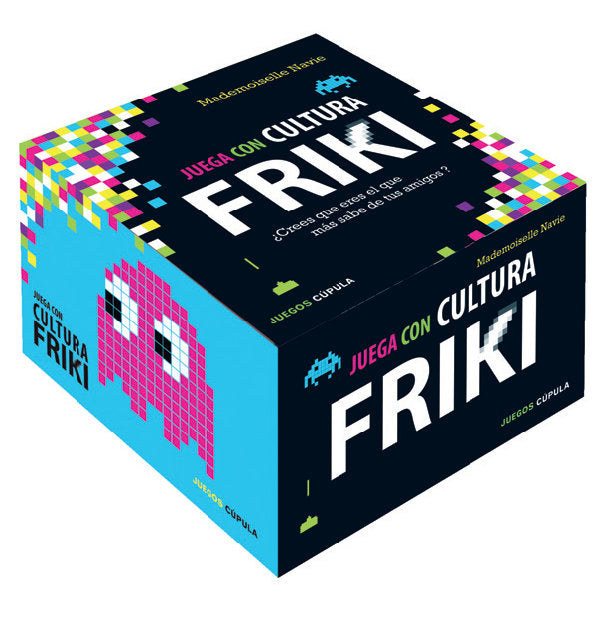 Juega con cultura friki, de Mademoiselle Navie | portada del libro