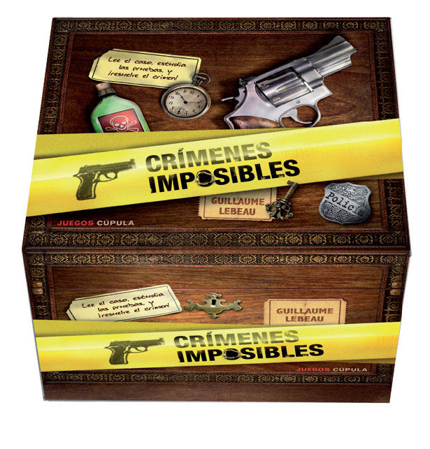 Crímenes imposibles, de Lebeau | portada del libro