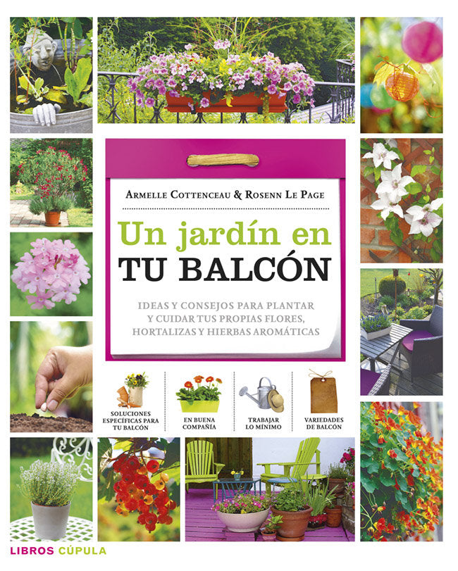 Un jardín en tu balcón, de Cottenceau | portada del libro