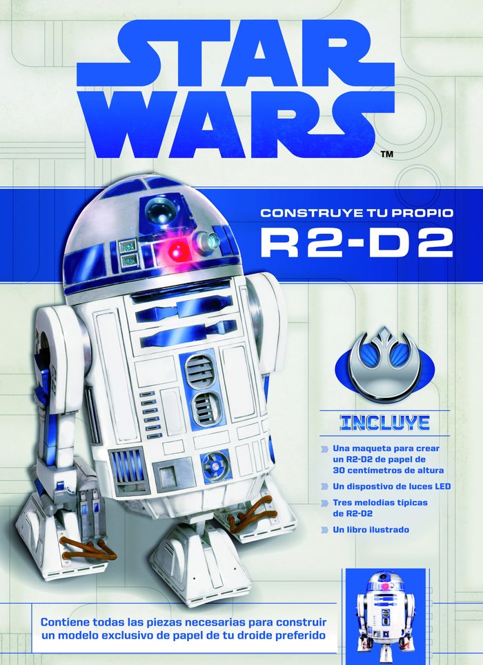 STAR WARS: Construye tu propio R2-D2, de Harper | portada del libro