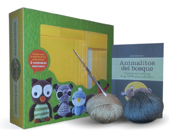 Kit Animalitos del bosque, de Rask | portada del libro
