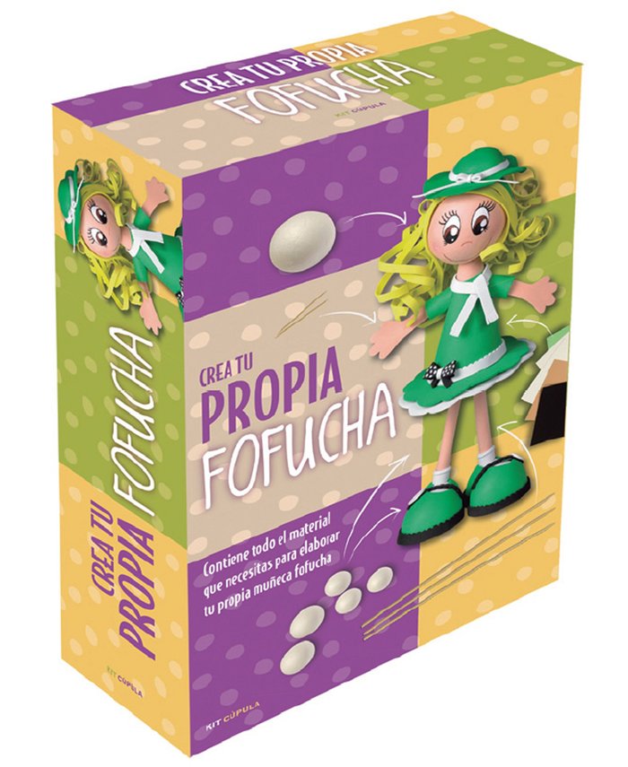 Kit Crea tu propia fofucha, de AA. VV. | portada del libro