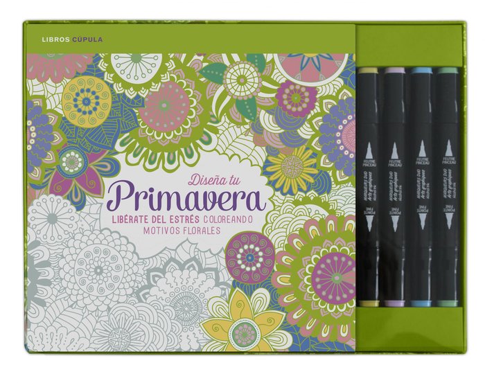Kit Diseña tu primavera, de AA. VV. | portada del libro