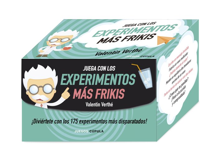 Juega con los experimentos más frikis, de Verthé, Valentin | portada del libro