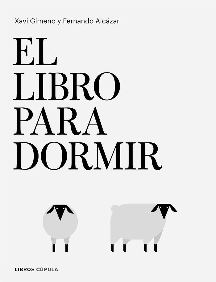 Libro para dormir, de Gimeno Ronda, Xavier | portada del libro