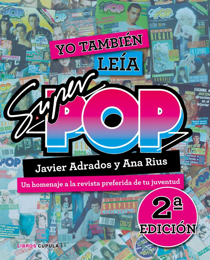 Yo también leía Súper Pop (2019), de Rius, Ana | portada del libro