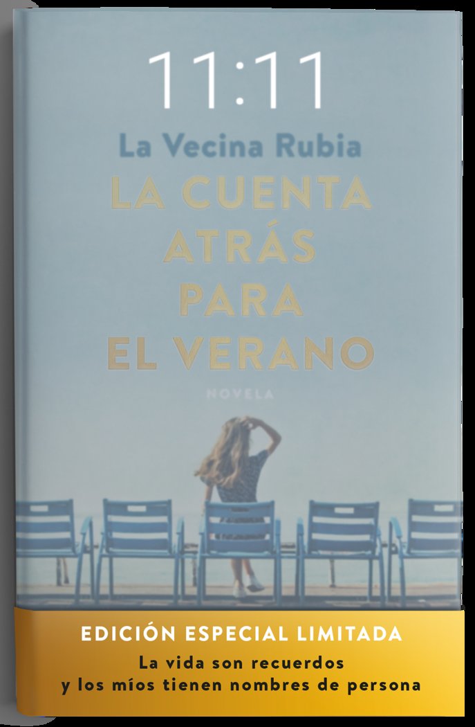 LA CUENTA ATRAS PARA EL VERANO, de LA VECINA RUBIA | portada del libro