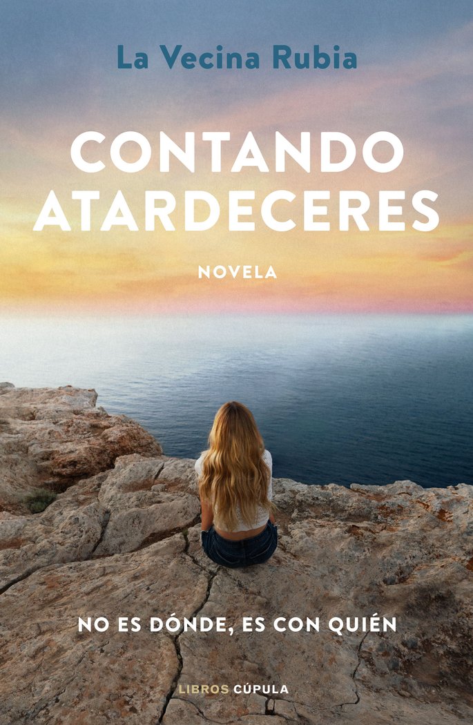 Contando atardeceres, de La Vecina Rubia | portada del libro