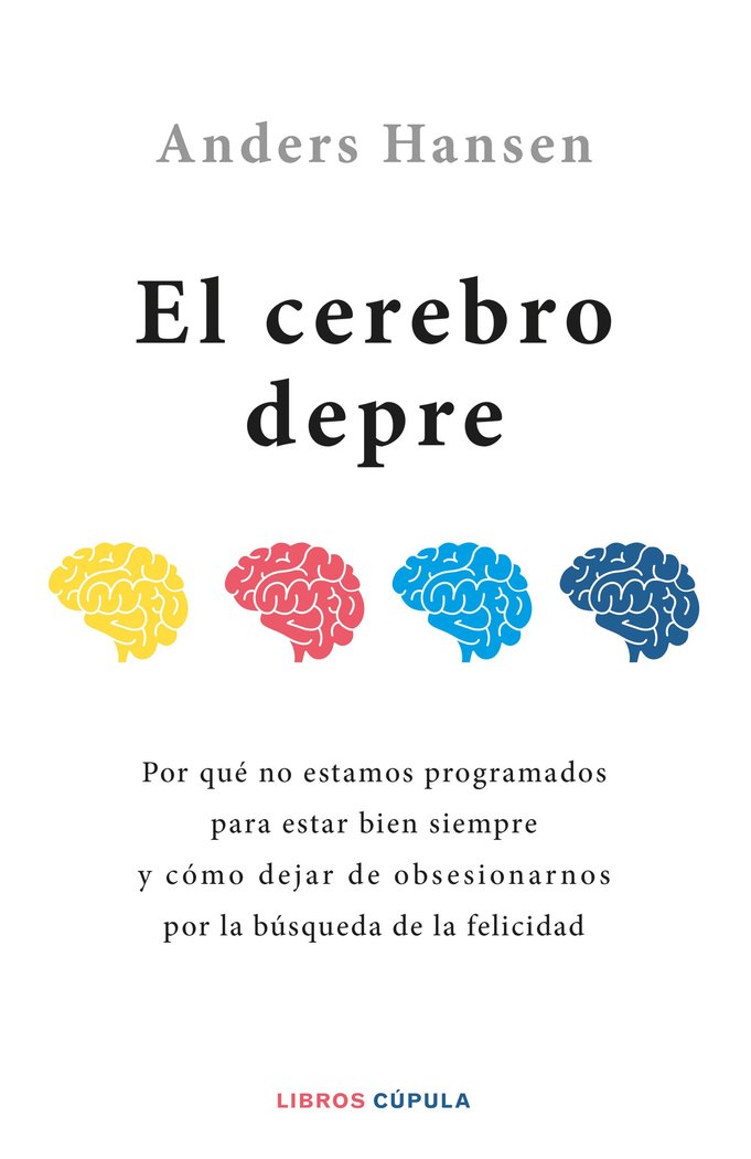 EL CEREBRO DEPRE, de ANDERS HANSEN | portada del libro