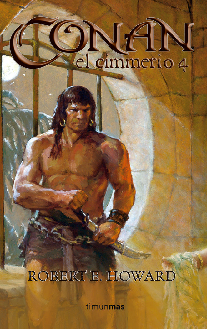 Conan el cimmerio nº 4, de Howard | portada del libro
