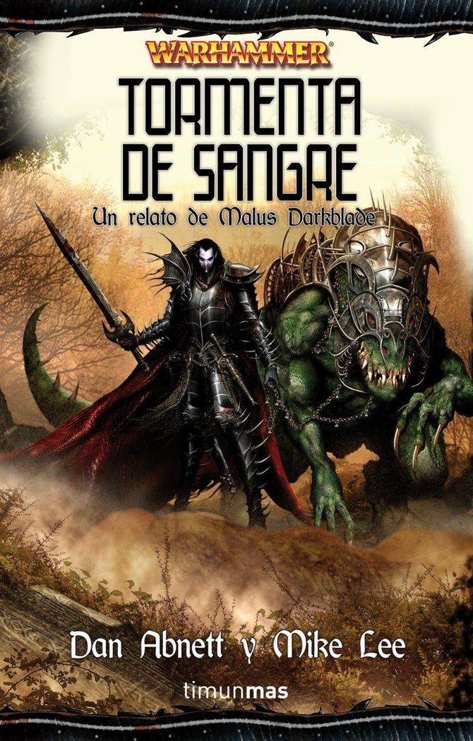 Tormenta de sangre, de ABNETT | portada del libro