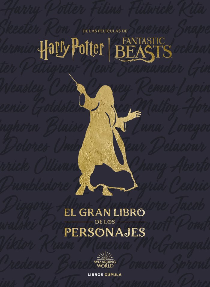 HARRY POTTER: LOS PERSONAJES DEL MUNDO MAGICO, de JODY REVENSON | portada del libro