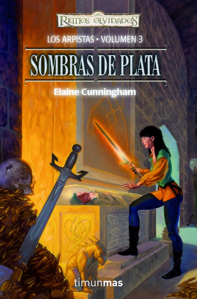 Los Arpistas nº 03/03 Sombras de Plata, de Cunningham, Elaine | portada del libro
