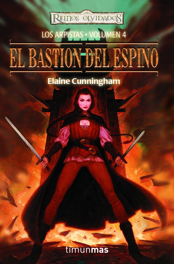 Los Arpistas nº 04/05 El bastión del espino, de Cunningham, Elaine | portada del libro