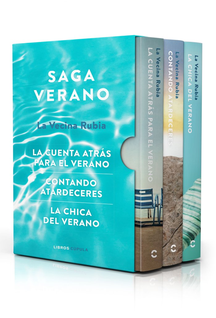 Estuche Trilogía Verano, de LA VECINA RUBIA | portada del libro