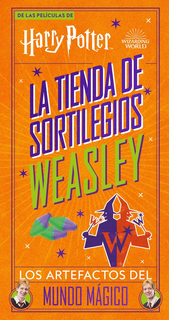 HARRY POTTER LA TIENDA DE SORTILEGOS WEASLEY | portada del libro