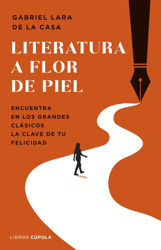 LITERATURA A FLOR DE PIEL, de GABRIEL LARA DE LA CASA | portada del libro