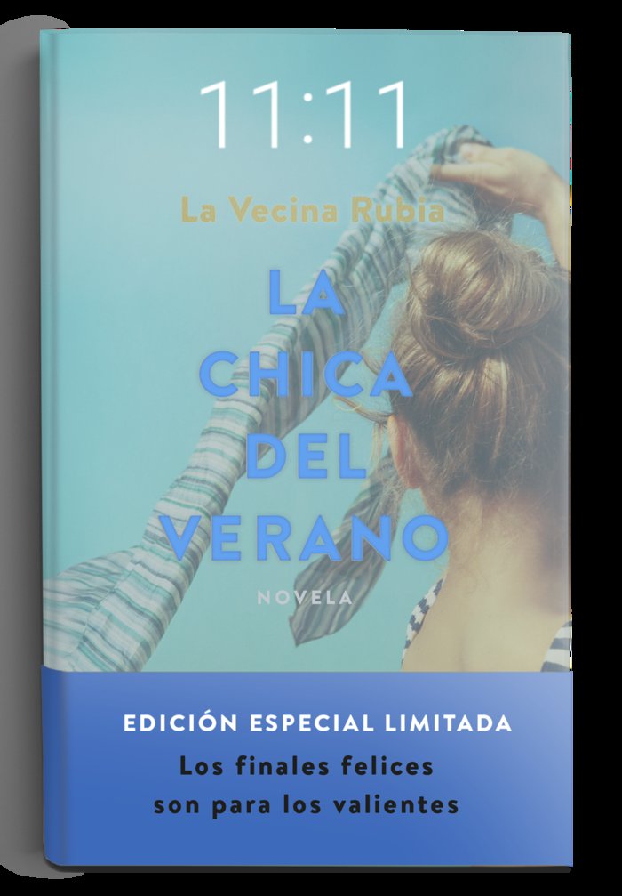LA CHICA DEL VERANO EDICON ESPECIAL TAPA DURA, de LA VECINA RUBIA | portada del libro