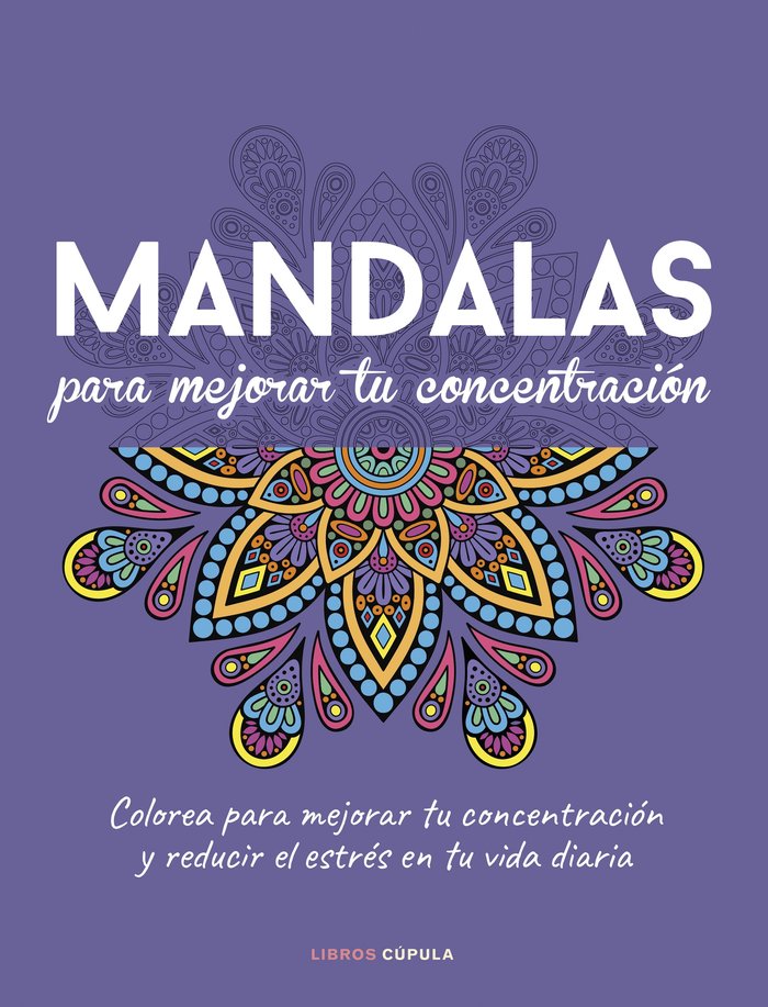 MANDALAS PARA MEJORAR TU CONCENTRACION | portada del libro