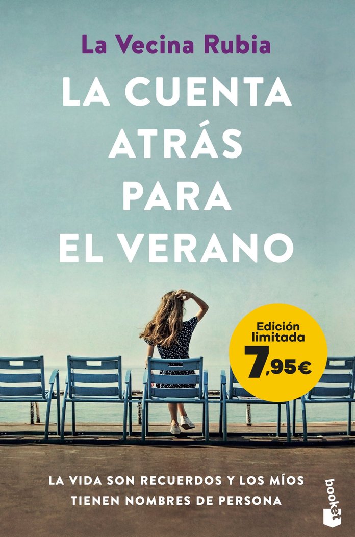 LA CUENTA ATRAS PARA EL VERANO, de LA VECINA RUBIA | portada del libro