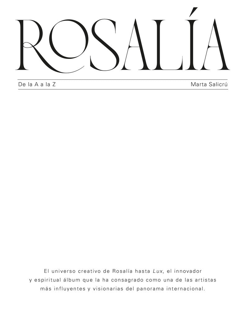 ROSALIA DE LA A A LA Z, de MARTA SALICRU | portada del libro