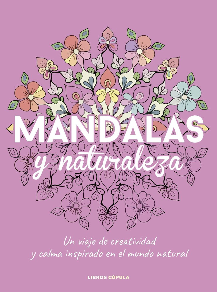Mandalas y naturaleza | portada del libro