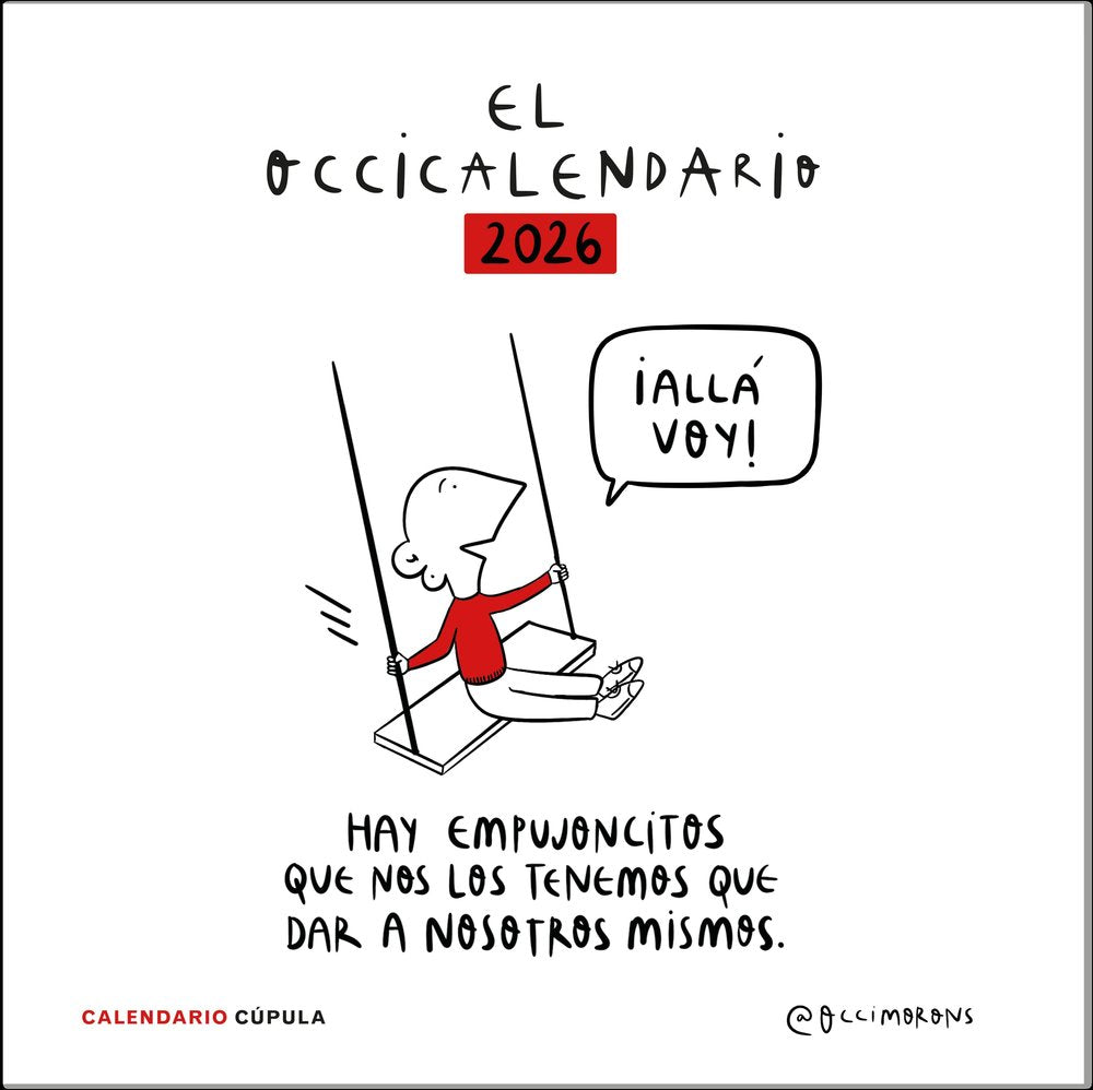 Calendario Occimorons 2026, de PABLO R COCA (@OCCIMORONS) | portada del libro