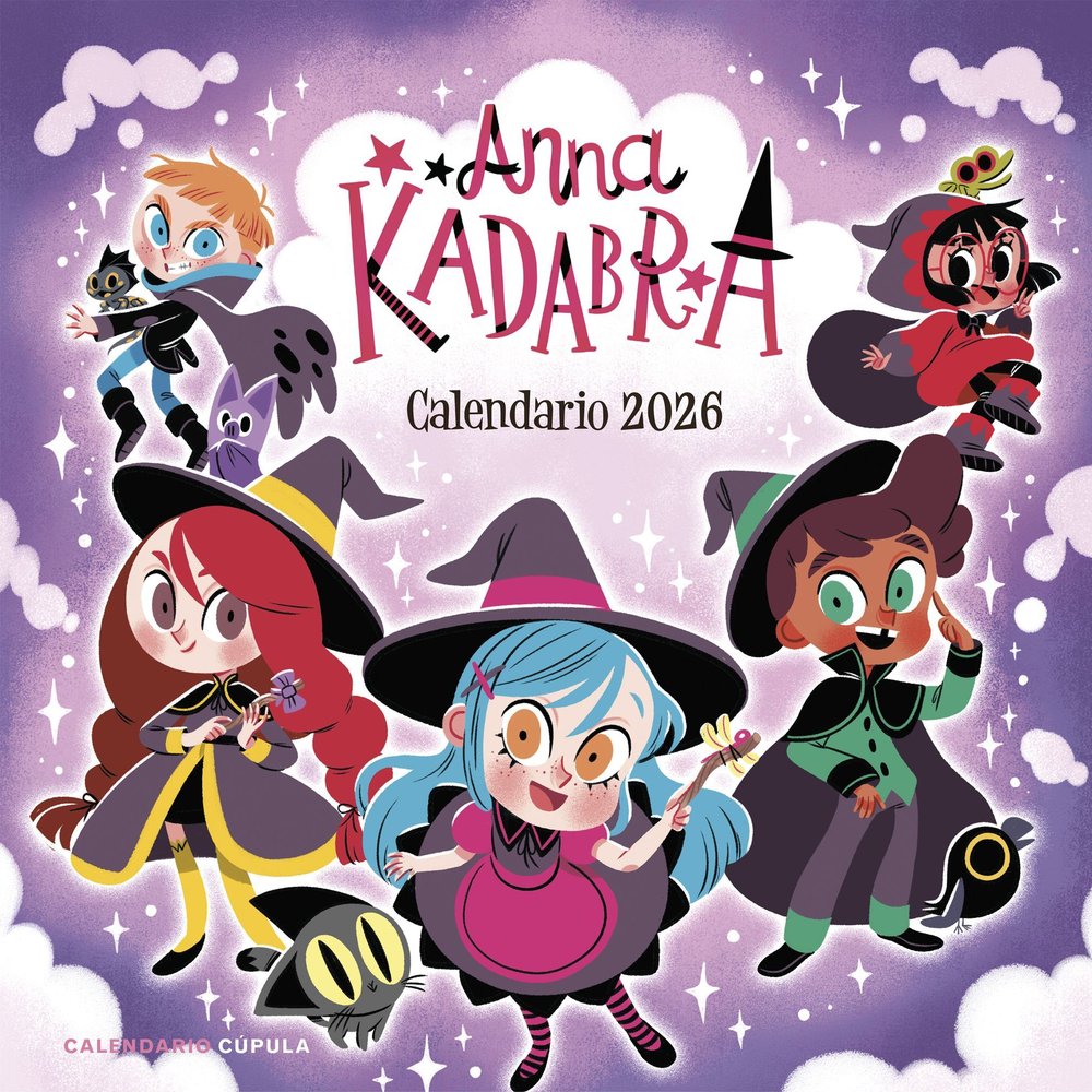Calendario Anna Kadabra 2026, de PEDRO MAÑAS | portada del libro