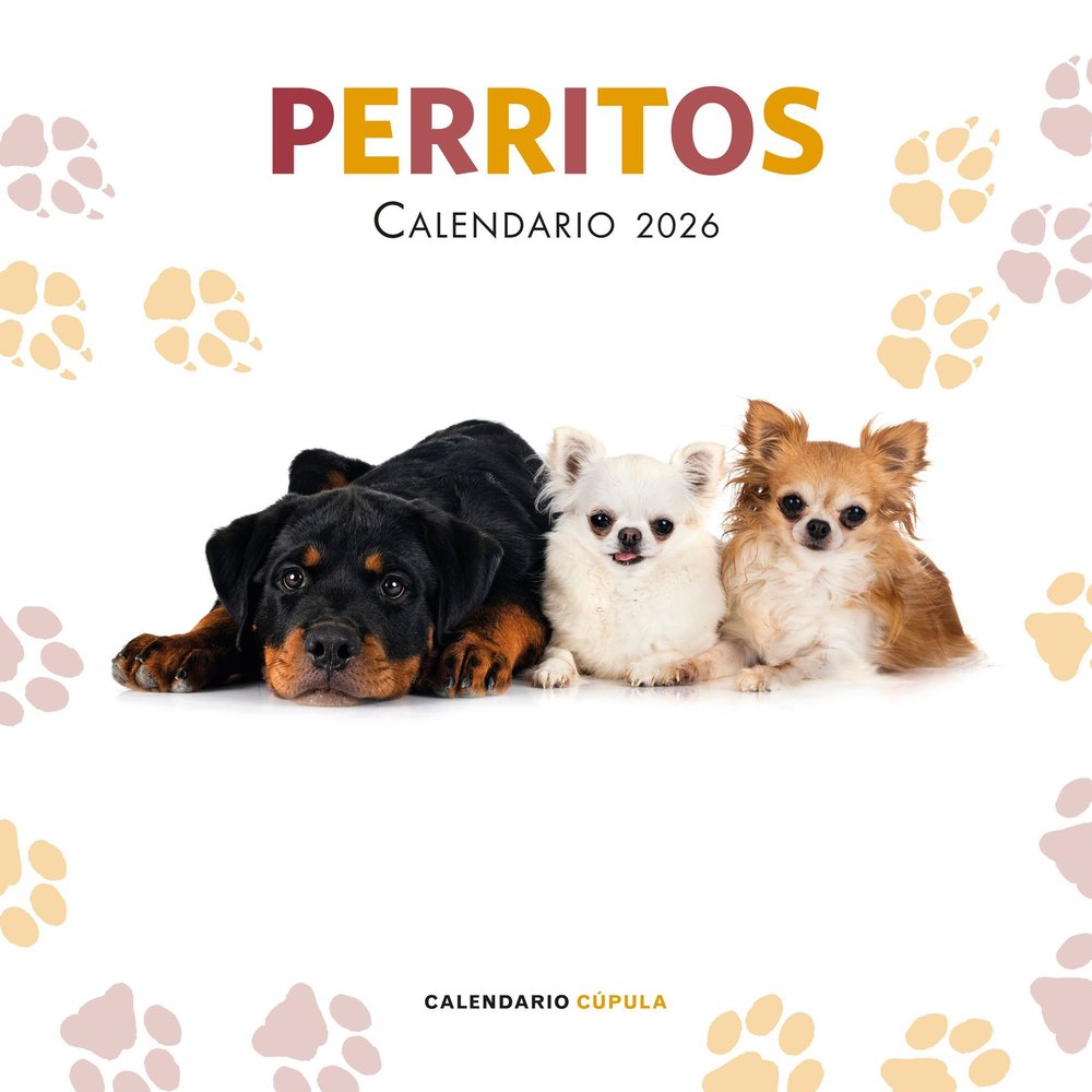 Calendario Perritos 2026 | portada del libro