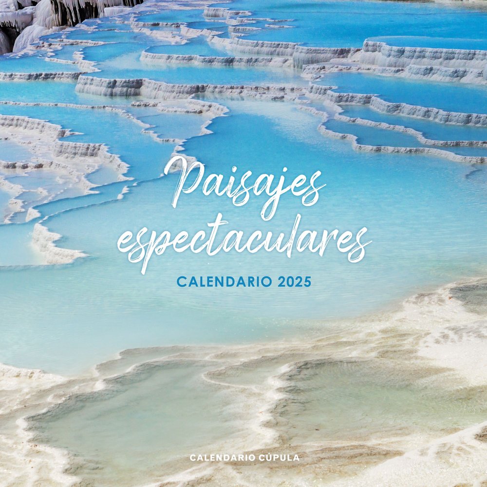 Calendario Paisajes espectaculares 2026 | portada del libro