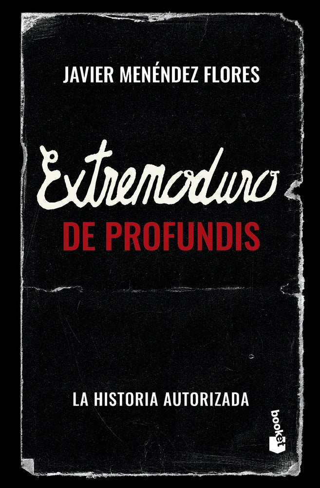EXTREMODURO: DE PROFUNDIS, de JAVIER MENENDEZ FLORES | portada del libro