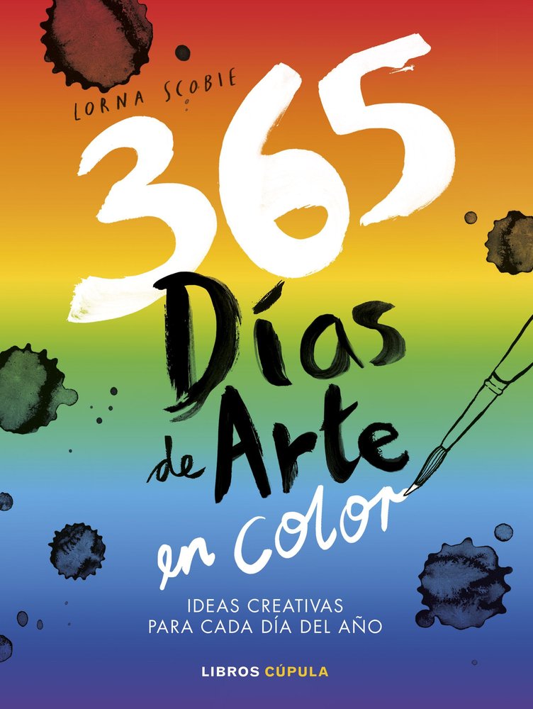 365 DIAS DE ARTE EN COLOR, de LORNA SCOBIE | portada del libro